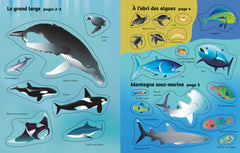 L'océan - Premiers autocollants