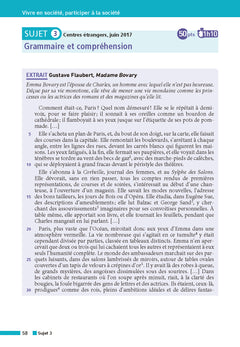 Annales Brevet Français 2026 - Corrigé