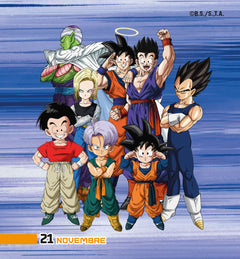 Mini calendrier 365 jours avec Dragon Ball Z
