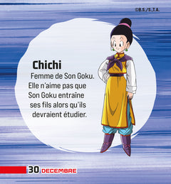 Mini calendrier 365 jours avec Dragon Ball Z