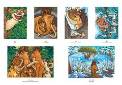 Coloriages mystères - L'Âge de glace