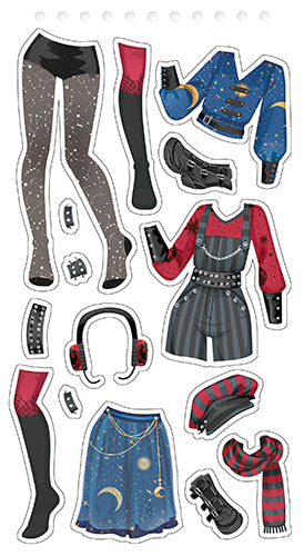 Carnet créatif Mode Academy Gothic