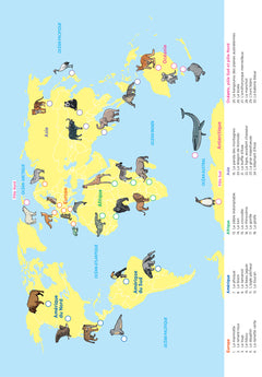 En route pour la dictée ! CE1 - Les animaux du monde