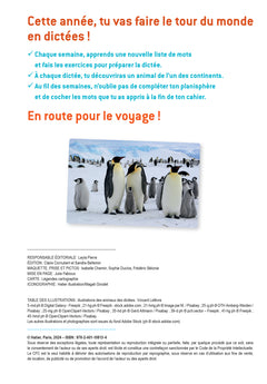En route pour la dictée ! CE1 - Les animaux du monde - Ed. 2024 - Cahier de l'élève