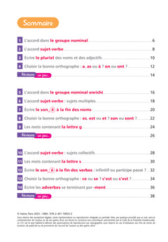 Livret d'entrainement pour une orthographe fluide CM