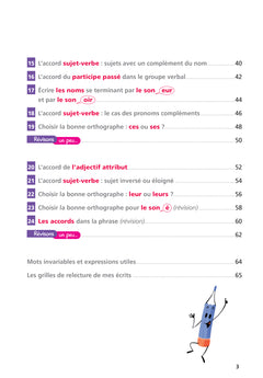 Livret d'entrainement pour une orthographe fluide CM