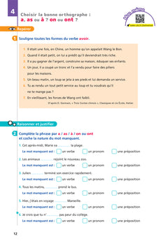 Livret d'entrainement pour une orthographe fluide CM