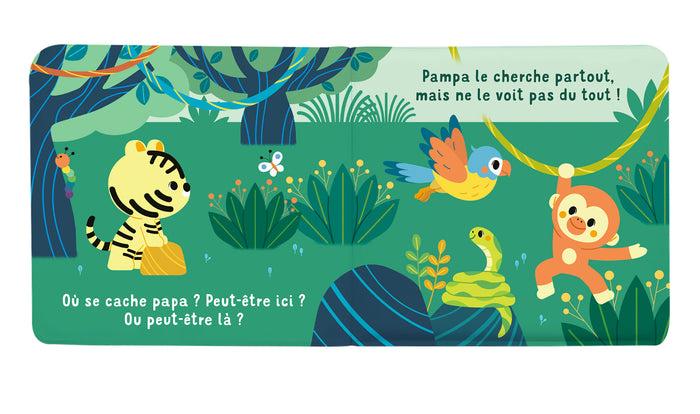 Mon livre bain - Avec papa  - Avec un pouet