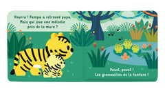 Mon livre bain - Avec papa  - Avec un pouet