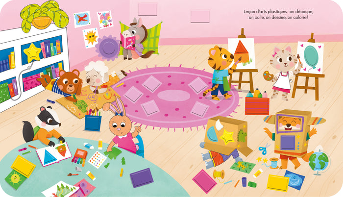 Gommettes et coloriages - La maternelle