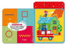 Mon feutre magique Les pompiers - avec feutre à réservoir d'eau