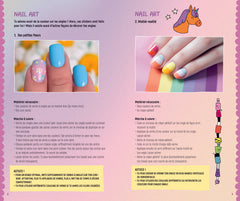 Stickers pour les ongles: Les licornes