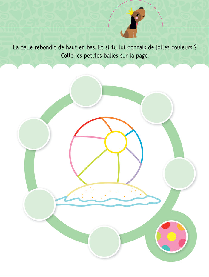 Mes 100 premiers autocollants: Mes premiers mots