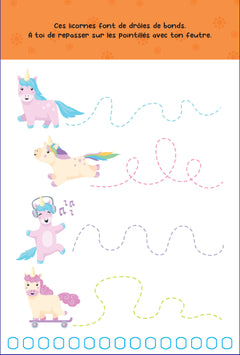 J'apprends à écrire avec les licornes