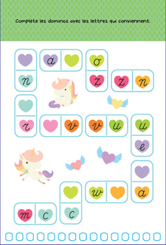 J'apprends à écrire avec les licornes