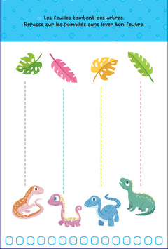 J'apprends à écrire avec les dinosaures