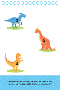 J'apprends à compter avec les dinosaures