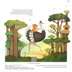 Contes de la nature - Le lionceau, l'autruche et la savane