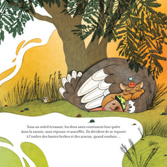 Contes de la nature - Le lionceau, l'autruche et la savane