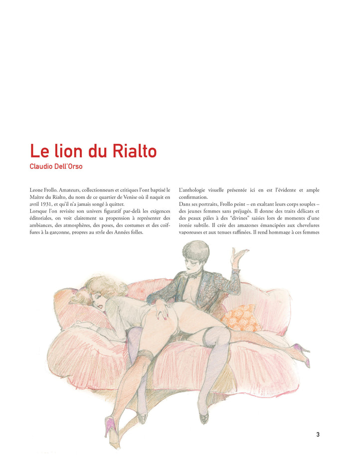 L'art érotique de Leone Frollo - Tome 01