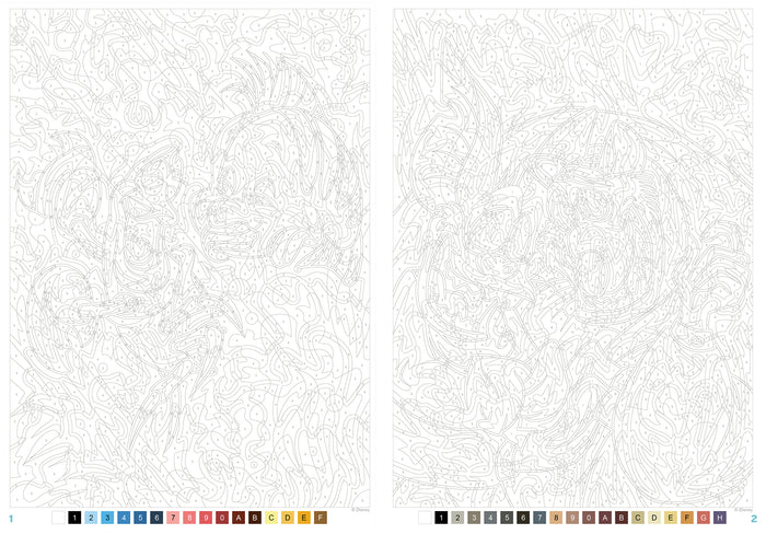 Coloriages mystères Disney - Petites bêtes