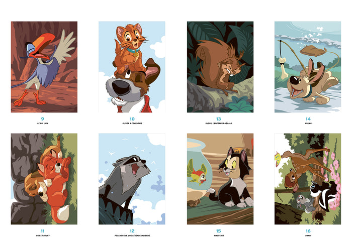 Coloriages mystères Disney - Petites bêtes