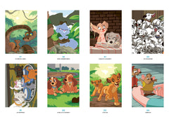 Coloriages mystères Disney - Petites bêtes