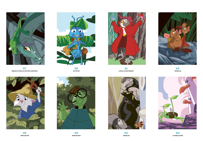 Coloriages mystères Disney - Petites bêtes