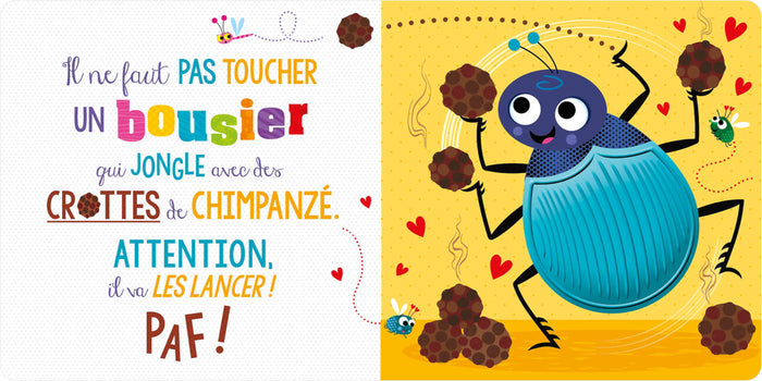 Il ne faut pas toucher une moufette qui pète