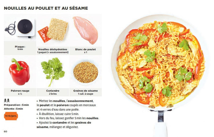 Simplissime : Le livre de cuisine pour les étudiants le + facile du monde