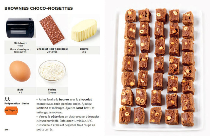 Simplissime : Le livre de cuisine pour les étudiants le + facile du monde