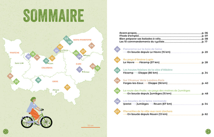 La Normandie à vélo