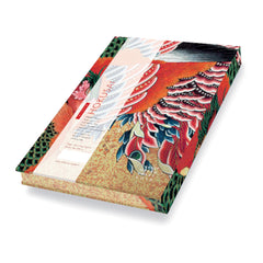 Carnet Hazan effet soie. Hokusai Phénix