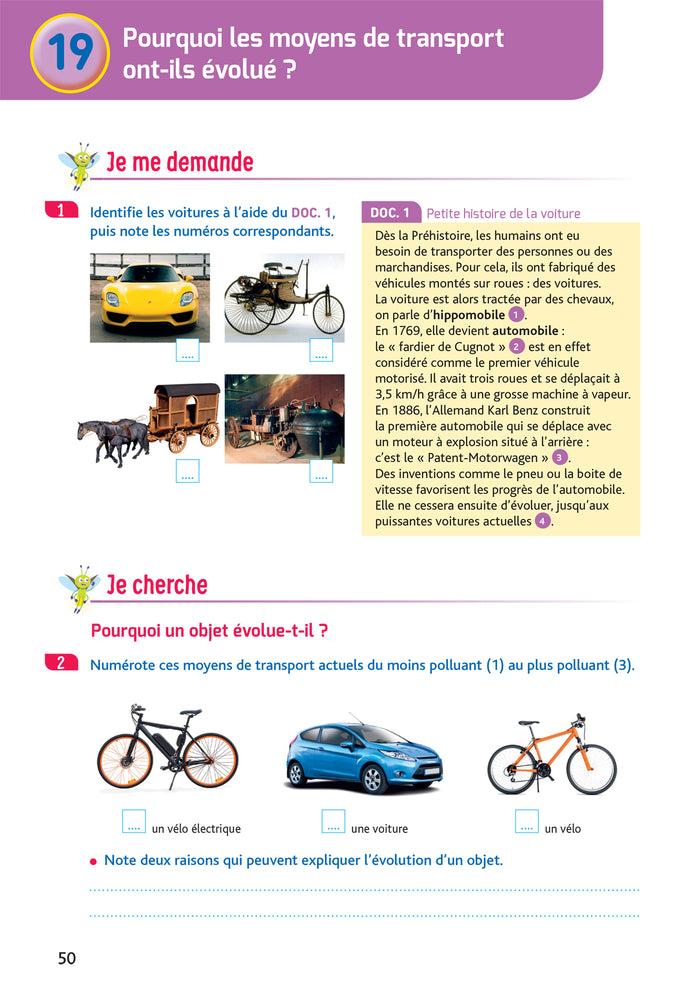 Les Cahiers de la Luciole CM1 - Ed. 2024 - Sciences et Technologie - Cahier élève