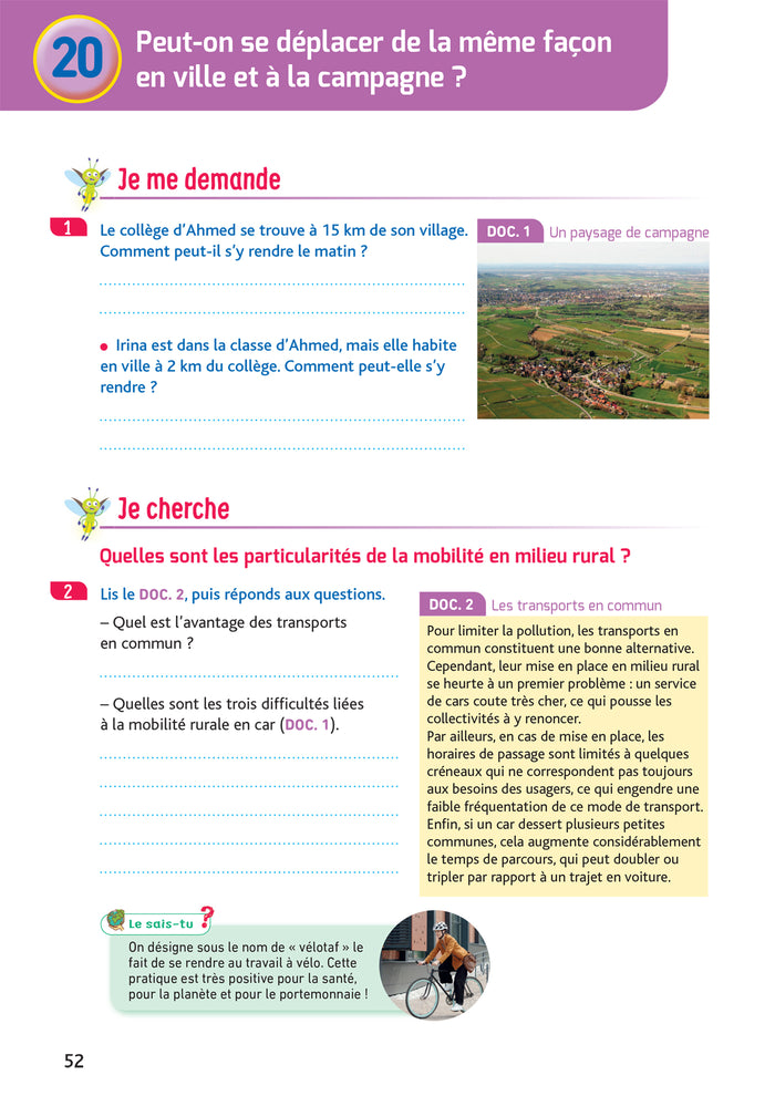 Les Cahiers de la Luciole CM1 - Ed. 2024 - Sciences et Technologie - Cahier élève