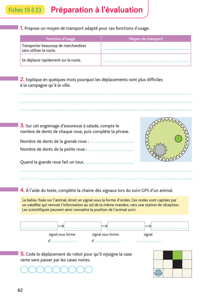 Les Cahiers de la Luciole CM1 - Ed. 2024 - Sciences et Technologie - Cahier élève