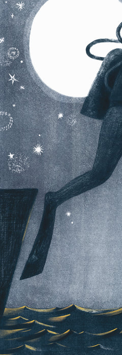 Plonge dans la mer sombre