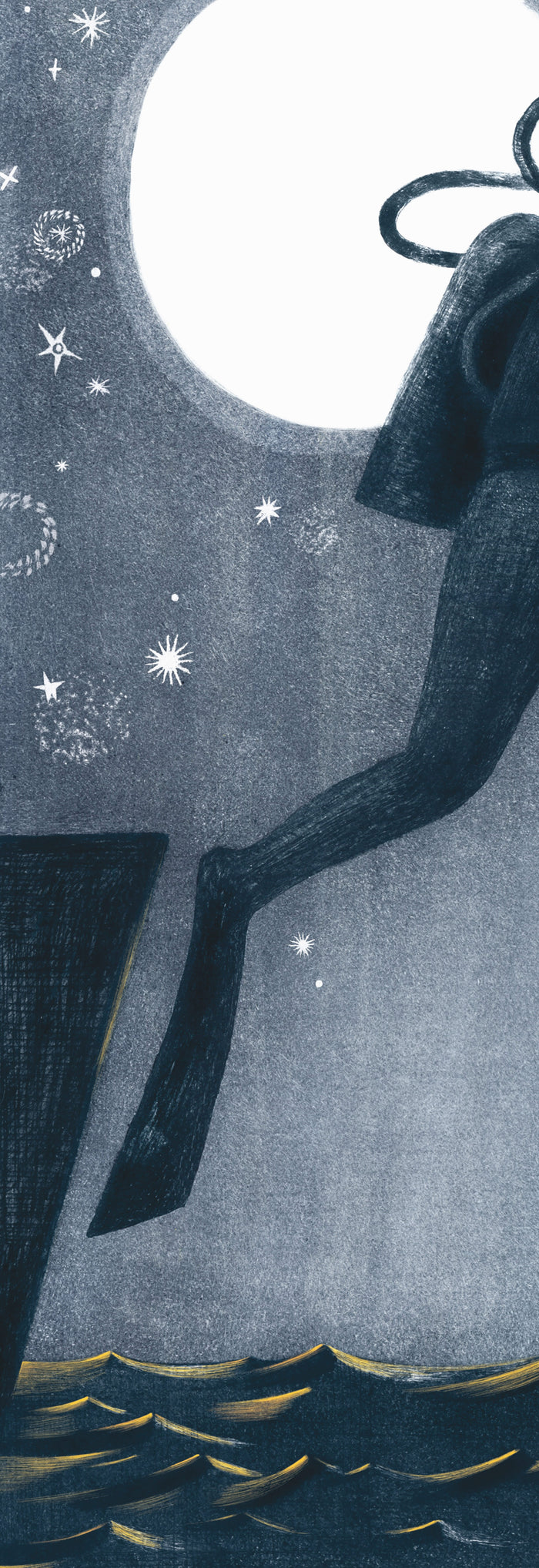 Plonge dans la mer sombre