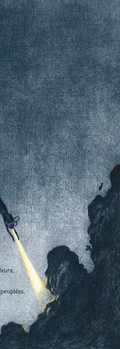 Plonge dans la mer sombre