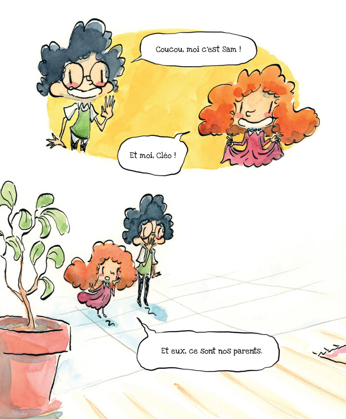 Sam & Cléo, c'est le monde à l'envers - À table les parents !