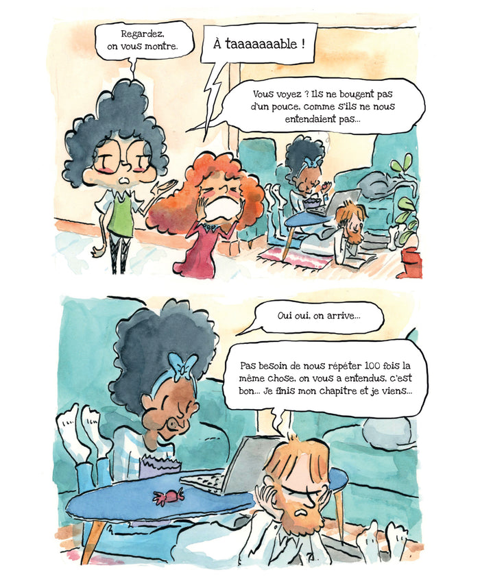 Sam & Cléo, c'est le monde à l'envers - À table les parents !