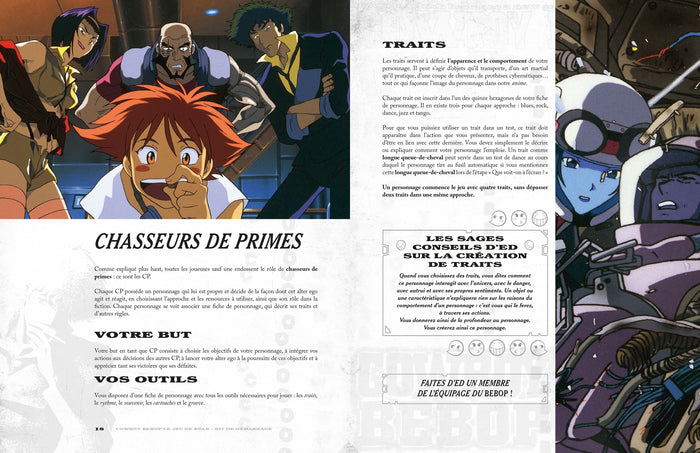 Cowboy bebop le jeu de rôle, kit de démarrage