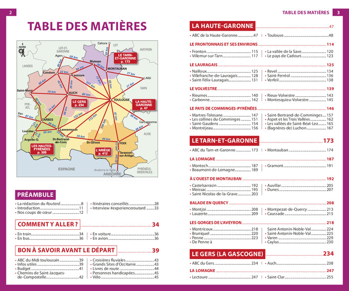 Guide du routard Midi Toulousain