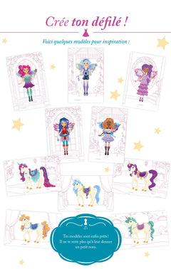 Licornes et fées - Bloc spirale