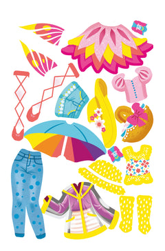 Tenues fluo - bloc spirale