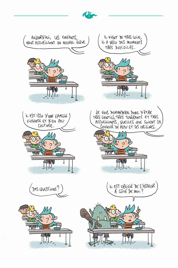 Un nouveau à l'école