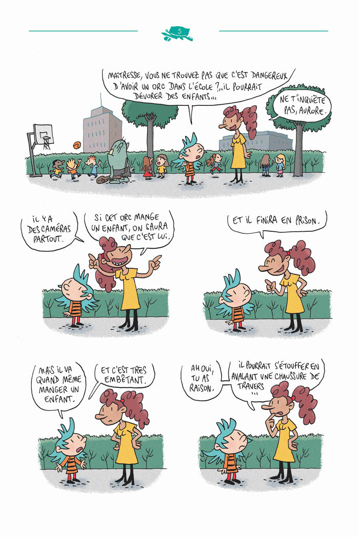 Un nouveau à l'école