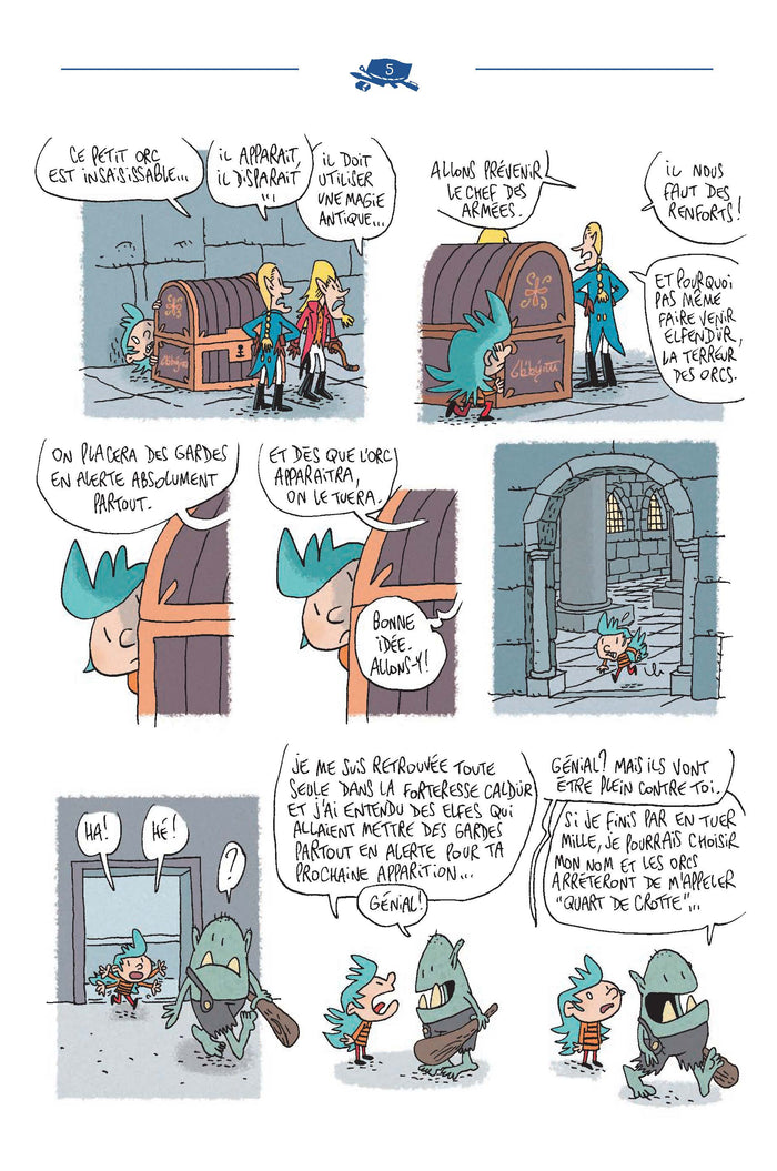 Aurore et l'Orc - tome 2 - Coincés chez les elfes