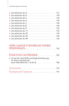 La numérologie amoureuse - Écoutez vos nombres, ils connaissent les battements de votre coeur...
