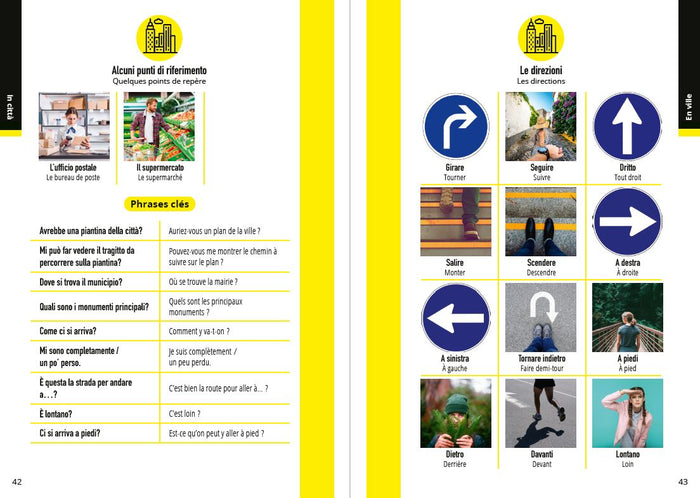 Guide de conversation visuel - L'italien pour les Nuls